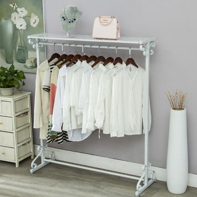 欧式铁艺衣帽架 卧室中的时尚创意与实用融合