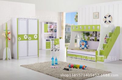 温馨儿童上下床子母床 让一家人享受天伦之乐就这样简单